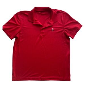 IZOD Golf Mens Red Collared Shirt - Mens Golf Shirt - Mens Polo - Size Medium